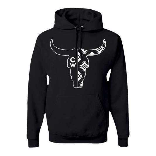 CW STEER HOODIE BLACK